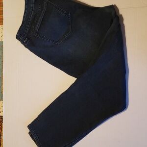 Torrid Womens Dark Blue Straight Jeans